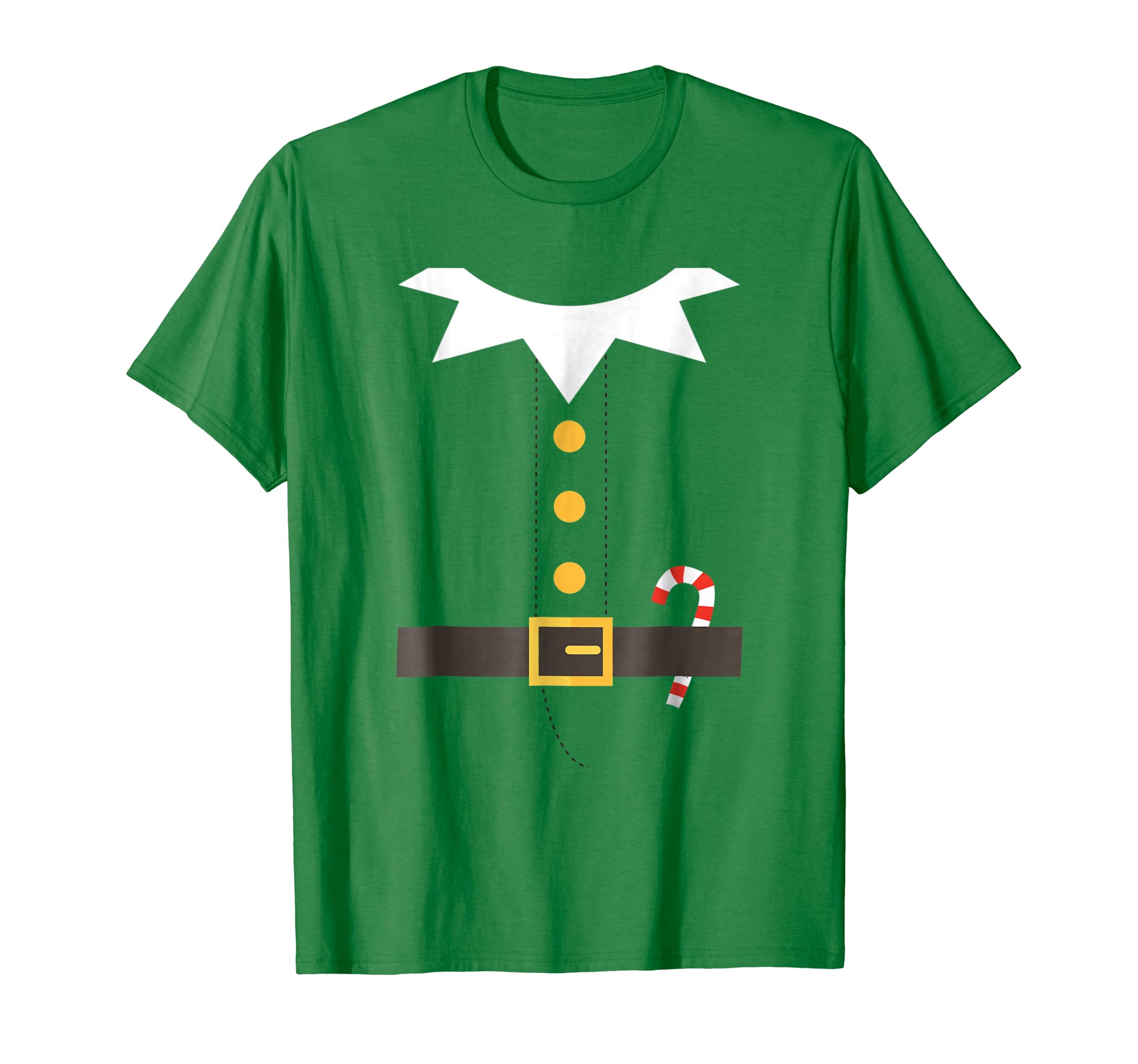 Santas Elf Costume Novelty Christmas Holiday Tee Shirt Santas Elf Costume Novelty Christmas Holiday Tee Shirt