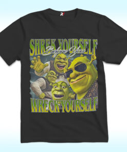 Shrek Yourself Before You Wreck Yourself Shrek Meme Shirt