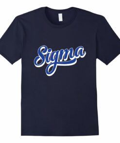 Sigma T Shirt Design Style Black