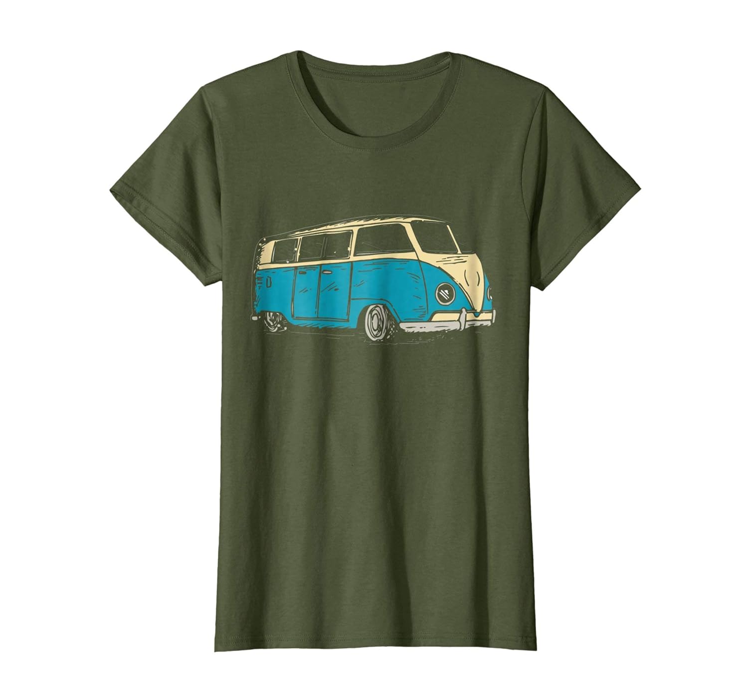 Surf Van Beach Hippie Style Touring Van T Shirt Surf Van Beach Hippie Style Touring Van T Shirt
