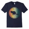 T Shirt Distressed Vintage Retro Asphalt
