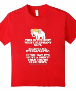 Trump White Elephant Funny Gifts