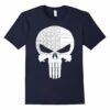 U S Navy T Shirt Vintage Heather