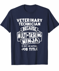 Vet Tech Gifts Veterinary Technicians Tshirt