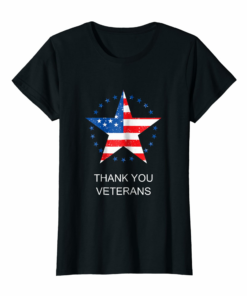 Veterans Day T Shirt For Men Novelty Thank You