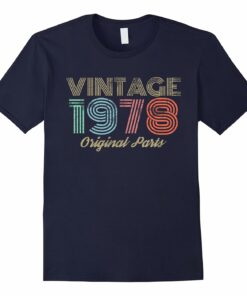 Vintage 1978 Retro 70s 40th Birthday