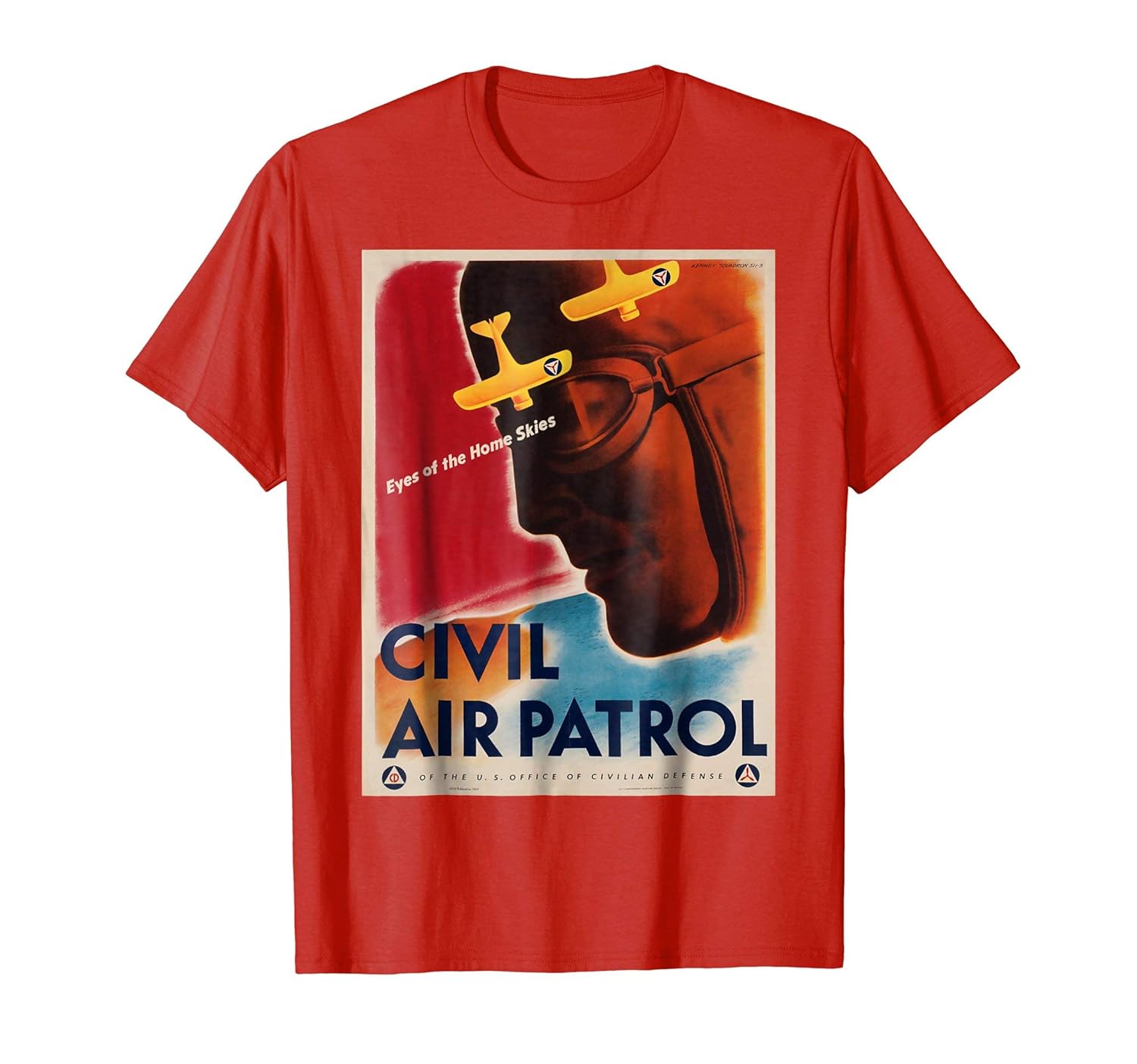 Vintage Poster Civil Air Patrol Retro T Shirt Vintage Poster Civil Air Patrol Retro T Shirt