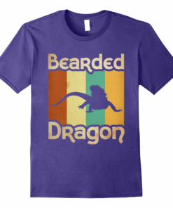 Vintage Retro Bearded Dragon T Shirt