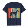 Vintage Retro Greyhound Silhouette T Shirt