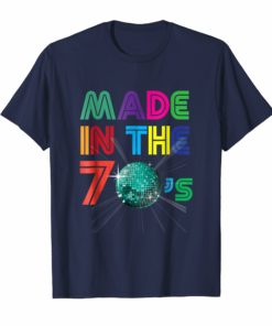 Vintage Retro Made In The 70s Gift 40 Yrs Years Old Shirt