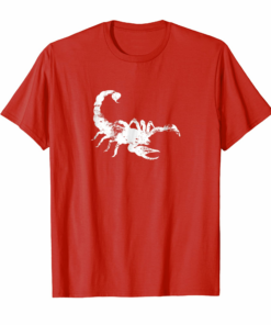 Vintage Scorpion T Shirt Classic Distressed Scorpion Shirt