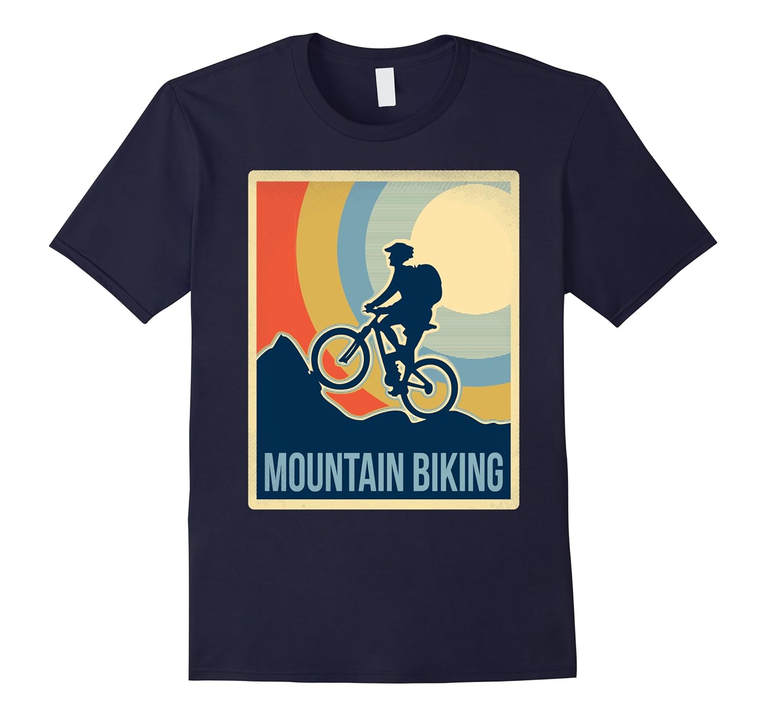 Vintage Style Mountain Biking Shirt Vintage Style Mountain Biking Shirt