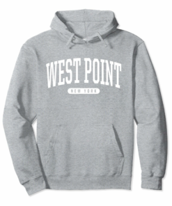 West Point Hoodie Sweatshirt College University Style Ny Usa