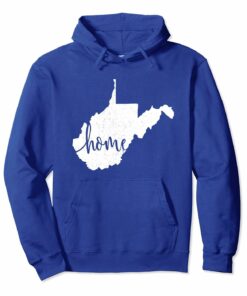 West Virginia Hoodie Sweatshirt Home State Vintage Gift