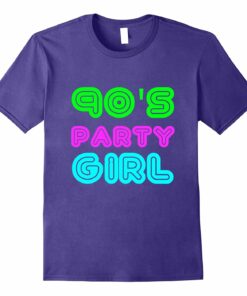 Womens 90s Party Retro Shirt