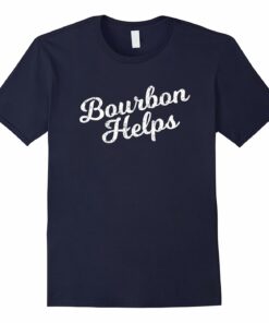Womens Bourbon T Shirt Distressed Hopping