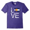 Womens Colorado Love Distressed Asphalt