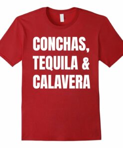 Womens Conchas Tequila Calavera Muertos