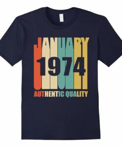 Womens January T Shirt Vintage Birthday