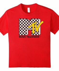 Womens Mtv Classic Checker T Shirt