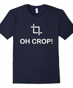 Womens Oh Crop Graphic Designer