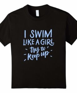 Womens Shirt Swimmer Gifts Purple