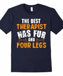 Womens Therapist Shirt Dog Heather