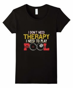 Womens Therapy Shirt Billiards Large