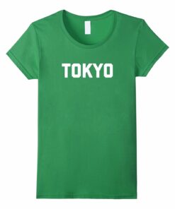 Womens Tokyo T Shirt Vintage Minimalist