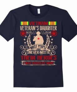 Womens Vietnam Veterans Daughter Asphalt