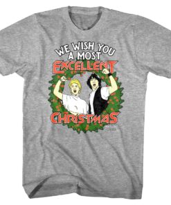 Bill & Ted Wish You a Most Excellent Christmas Men’s T Shirt