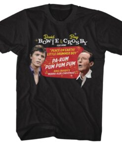Bing Crosby & David Bowie Pa Rum Pum Men’s T Shirt