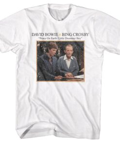 Bing Crosby & David Bowie Peace on Earth Men’s T Shirt