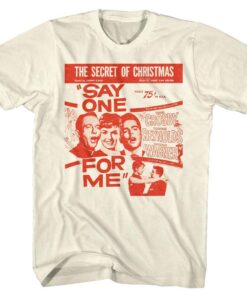 Bing Crosby The Secret of Christmas Poster Men’s T Shirt