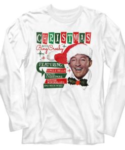 Christmas with Bing Crosby Long Sleeve T Shirt