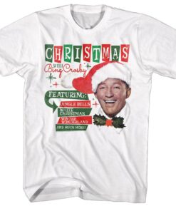 Christmas with Bing Crosby Men’s T Shirt