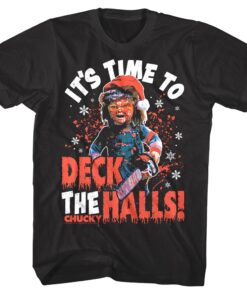 Chucky It’s Time to Deck the Halls Men’s T Shirt