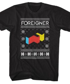 Foreigner Agent Provocateur Ugly Xmas Men’s T Shirt