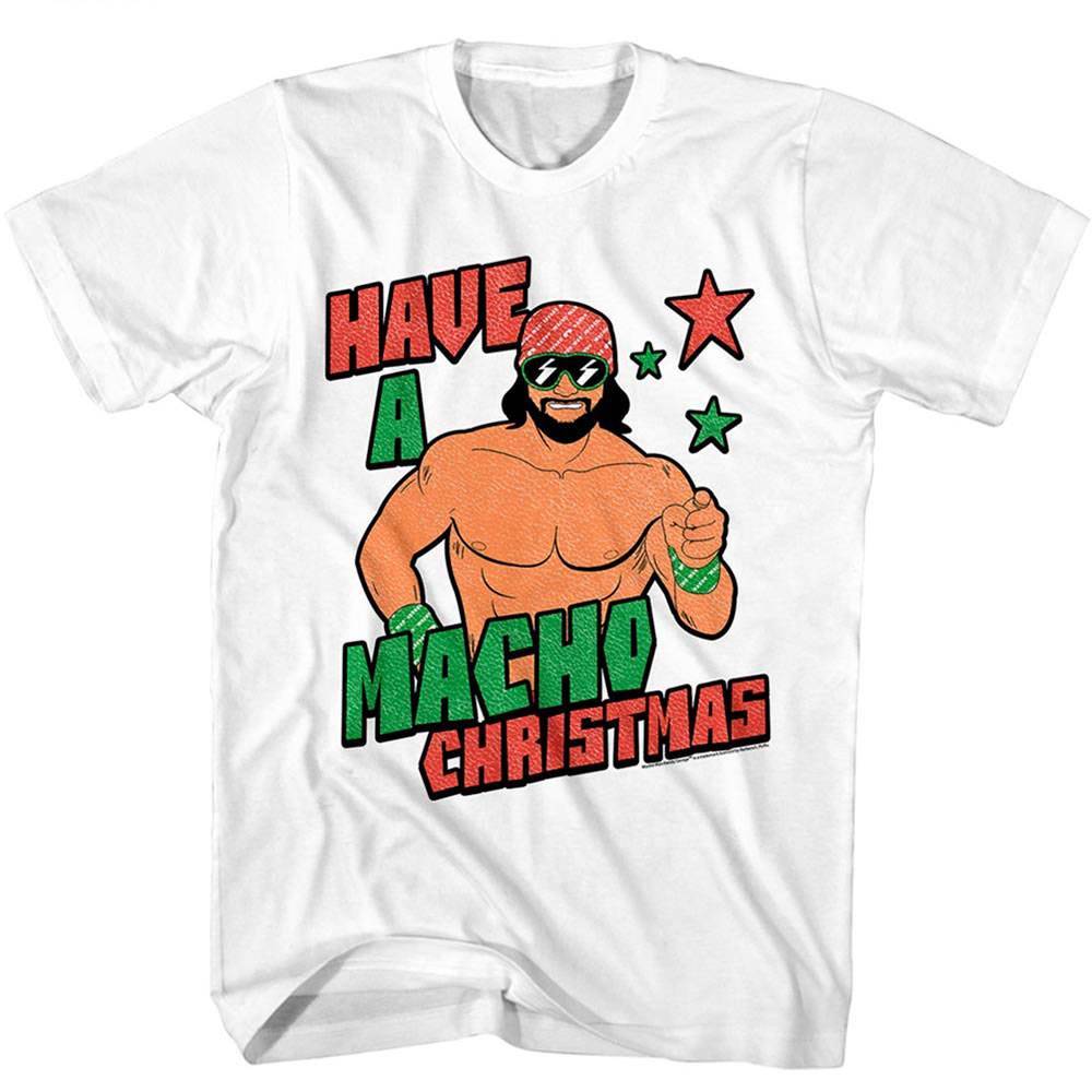 Macho Man Have a Macho Christmas Men's T Shirt Macho Man Have a Macho Christmas Men's T Shirt