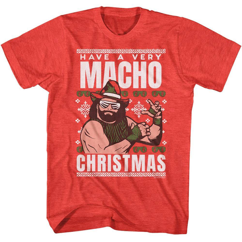 Macho Man Tacky Christmas Men's T Shirt Macho Man Tacky Christmas Men's T Shirt