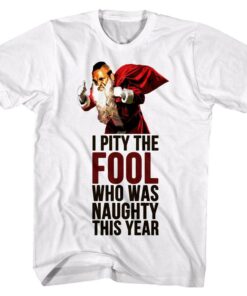 Mr T Naughty This Year Men’s T Shirt