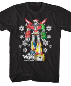 Voltron Lionforce Snowflakes Men’s T Shirt