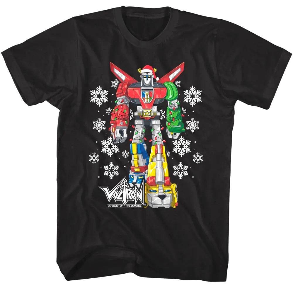 Voltron Lionforce Snowflakes Men's T Shirt Voltron Lionforce Snowflakes Men's T Shirt
