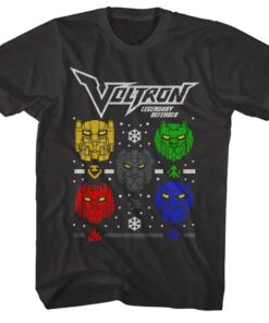 Voltron Lions Tacky Xmas Men’s T Shirt